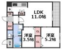 サンブライト今里の間取り画像