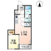 エスポワールSの間取り画像