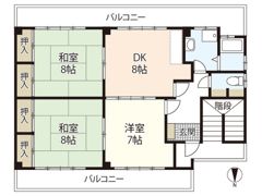 かなやまビルの間取り画像