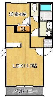 autunno中原西IIの間取り画像