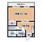 フジパレス 美田の間取り画像