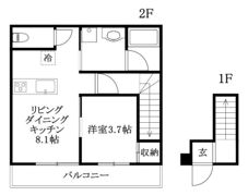 Luna Bianca Nakamura2の間取り画像