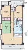 ダイアパレス上福岡Ⅲの間取り画像