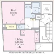 HKビルの間取り画像