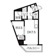 パークヒルズ東三国Visionの間取り画像