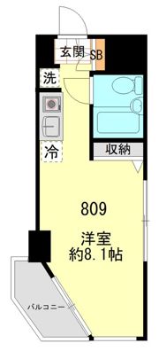 東急ドエルアルス川崎の間取り画像