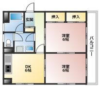 第3睦美荘ビルの間取り画像
