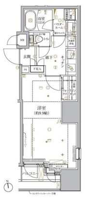 クレイシア神田淡路町の間取り画像