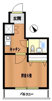 ステージファースト東麻布の間取り画像