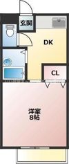 ビリオネア秋山Cの間取り画像