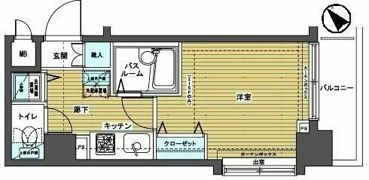 トーシンフェニックス高円寺弐番館の間取り画像