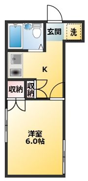 ヴィラ王子の間取り画像