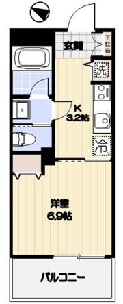 六本木グランドタワーレジデンスの間取り画像