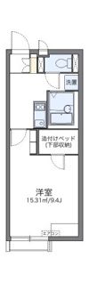 レオネクストウエストの間取り画像