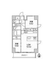 ルネサンスコート町屋の間取り画像