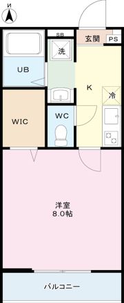 プランドール淵野辺の間取り画像