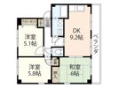 ラ・プラージュ屋代の間取り画像