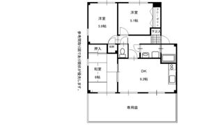 ラ・プラージュ屋代の間取り画像