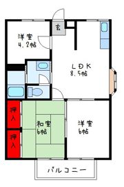 エステートピア深阪の間取り画像