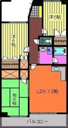 リバーサイド南末広七番館の間取り画像