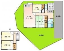 杉並台戸建ての間取り画像