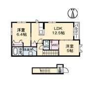 プランドール市坪の間取り画像