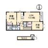 プランドール市坪の間取り画像