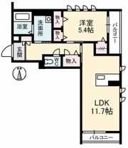 グランマスト今 A棟の間取り画像