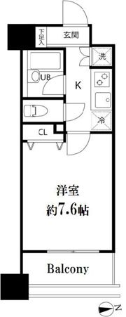 スペーシア秋葉原の間取り画像