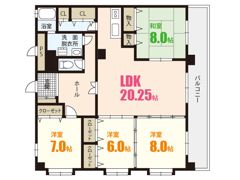 キャッスル西村の間取り画像