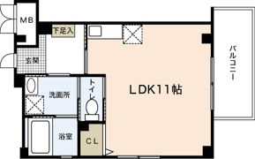 エミール大町の間取り画像