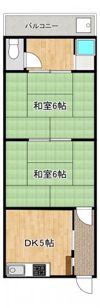 清水ハイツの間取り画像