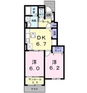 サニーローズⅠの間取り画像