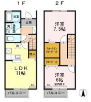 ヴェルブィル・野田 C棟の間取り画像