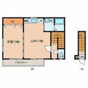 セピアコートの間取り画像