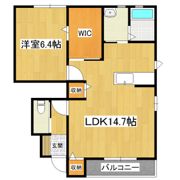 パークハイツE棟の間取り画像