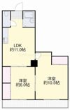 春日町マンションの間取り画像