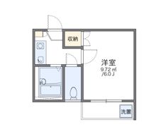 レオパレス水前寺西PART4Aの間取り画像