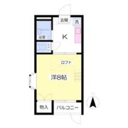 メゾン高平の間取り画像