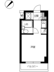 シティマンションオリエント伊勢佐木町の間取り画像