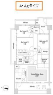 KDX志村坂上レジデンスの間取り画像