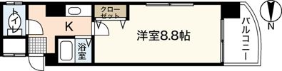 トーシン白島ビルの間取り画像