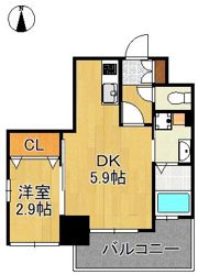ラグーナ黒崎の間取り画像