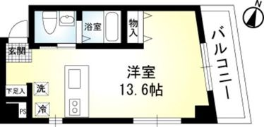 サンソレイユKの間取り画像
