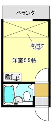 エアポート21の間取り画像