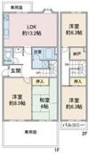 八事本町第二住宅2号棟 1階 109号室の間取り画像