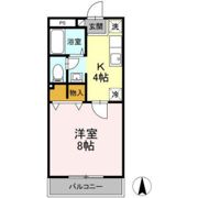 ライフ西市の間取り画像