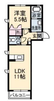 シャーメゾンアヴニール 1番館の間取り画像