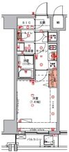 ハーモニーレジデンス錦糸町#002の間取り画像