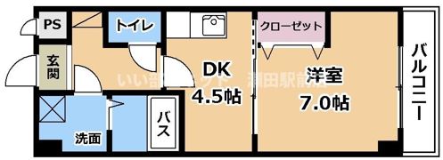 Ultra Oneの間取り画像